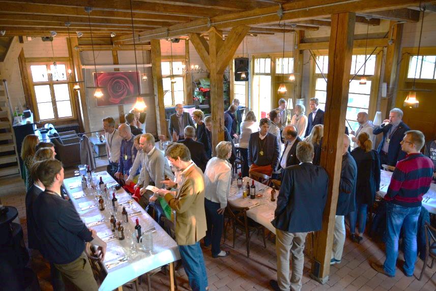 Celebrating at The Rose Caf&eacute;